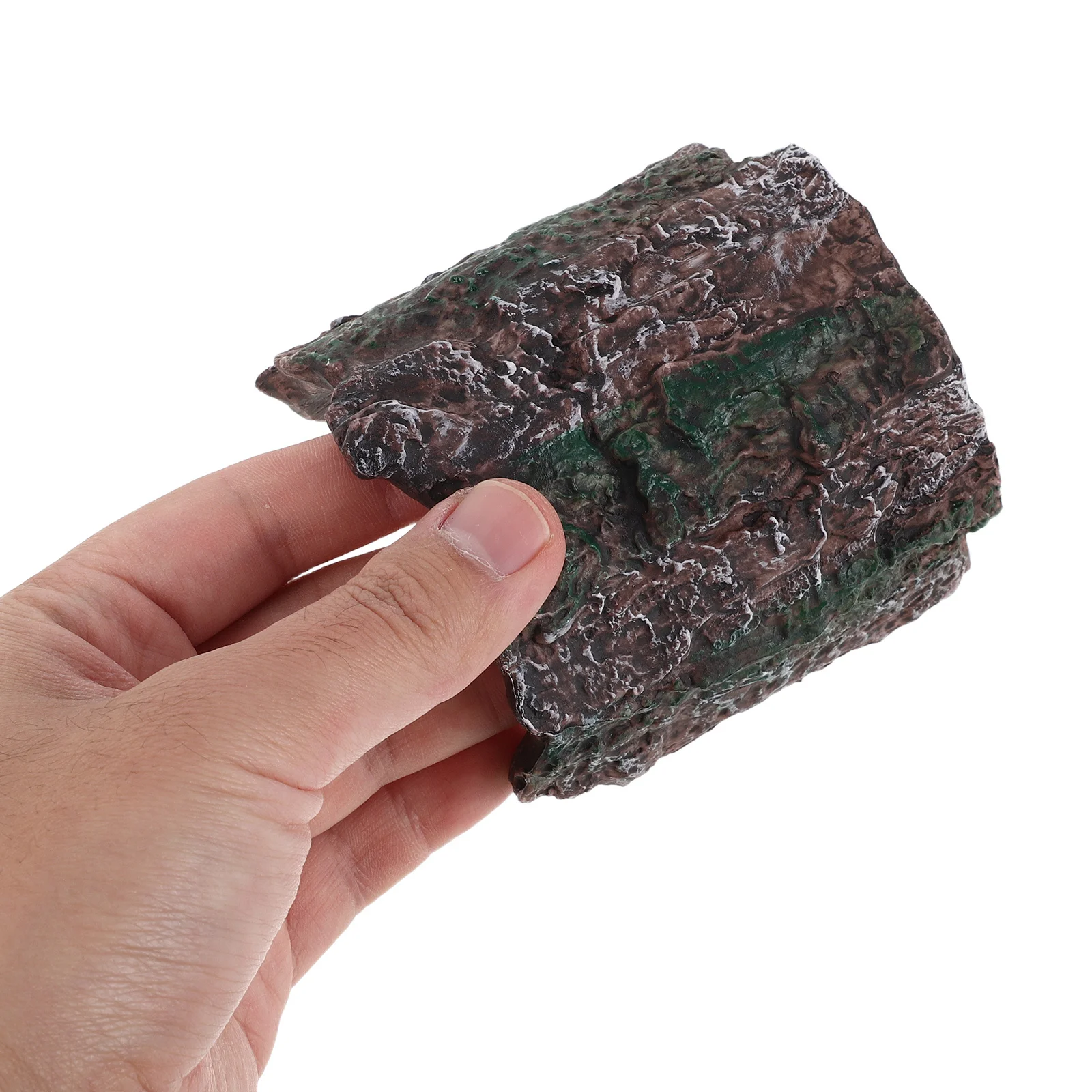 

4pcs Reptile Hide Cave Natural Bark Design For Lizard Shelter Terrarium Snake Spider Hideout Aquarium Log Decor Leopard Gecko