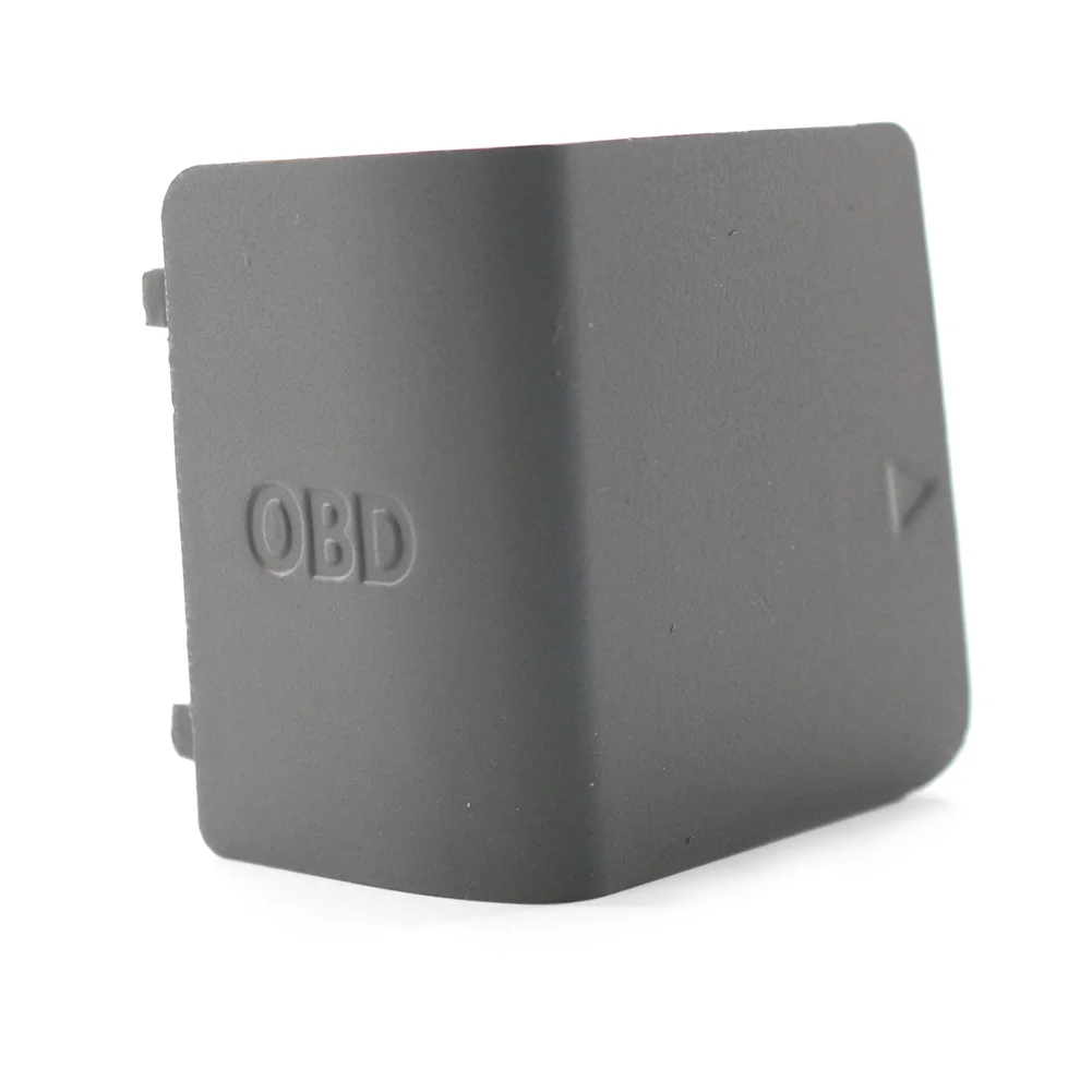 Gray Car OBD Cover Socket Trim Replacement For BMW 1 Series E81 E82 E87 E88 X1 E84 LHD Only
