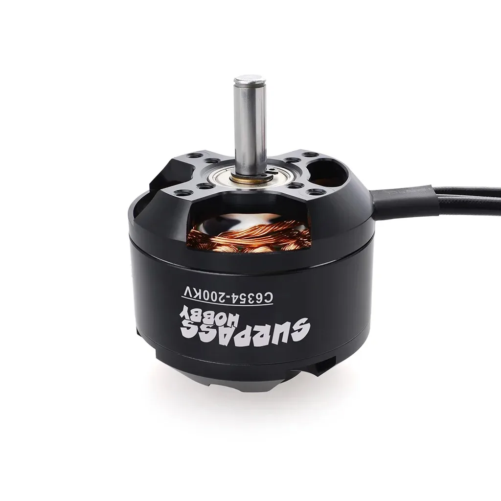 SURPASS HOBBY C6354 200KV 245KV Outrunner Brushless Motor for RC Fixed-wing Helicopter Airplane Aircraft Drone Model Toy Parts
