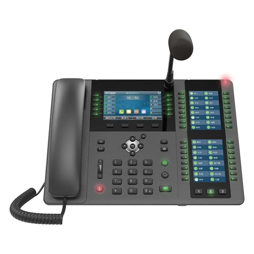 Fanvil X210i Supports HD Hands-free Calling Visualization Paging Console Phone