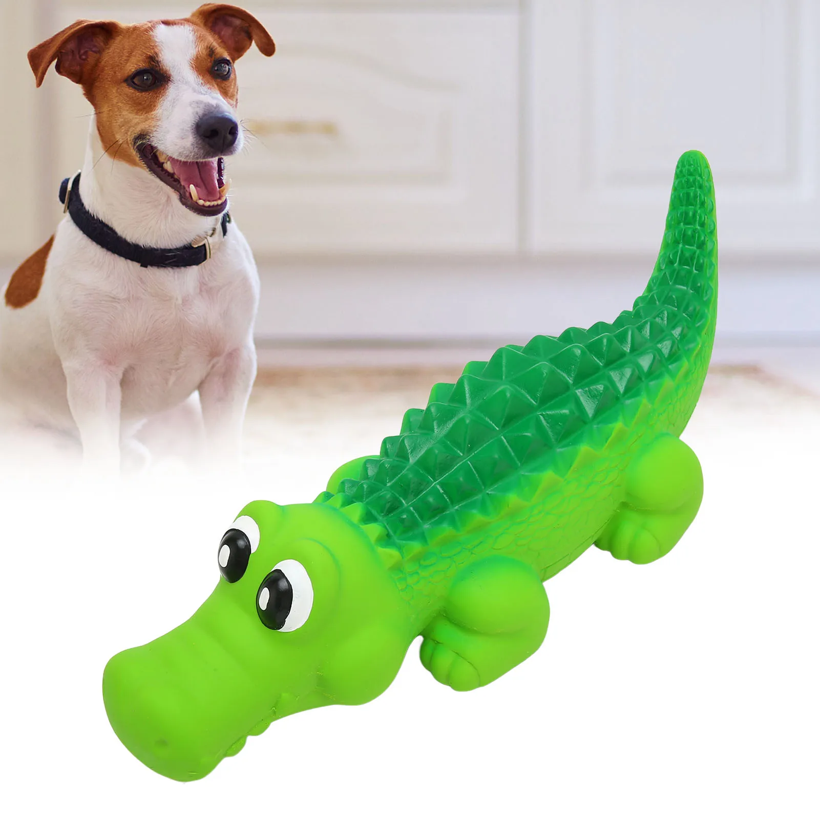 Squeaky Latex Dog Toys Cute Animal Shape Interactive Bite Resistant Dog Latex Chewing Toys For Indoor Outdoor