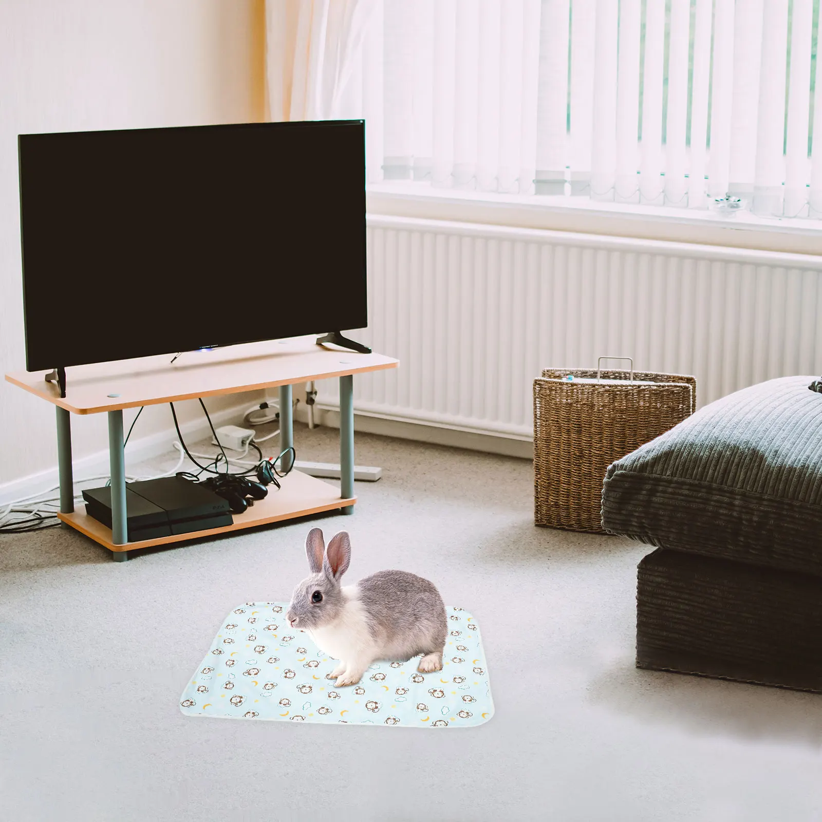 

Waterproof Nest Pad Reusable Lightweight Hamster Pee Mat Washable Training Cushion Guinea Pig Cage Liner Small Pet Urinal Mat