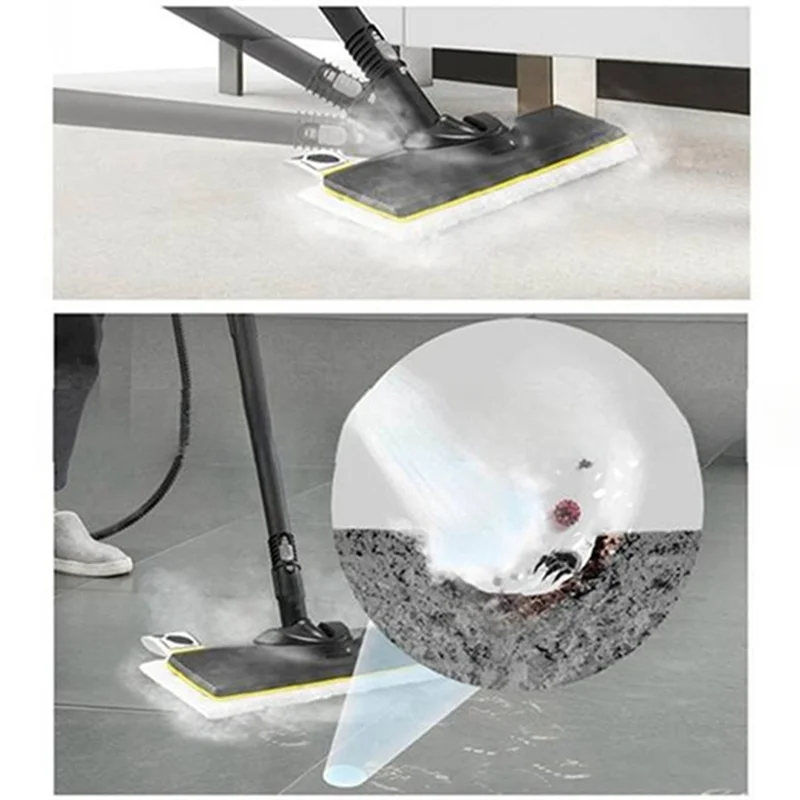 WHYY-For Karcher Easyfix SC1 SC2 SC3 SC4 SC5 Steam Cleaner Parts Replacement Floor Nozzle And Microfibre Mop Cloth