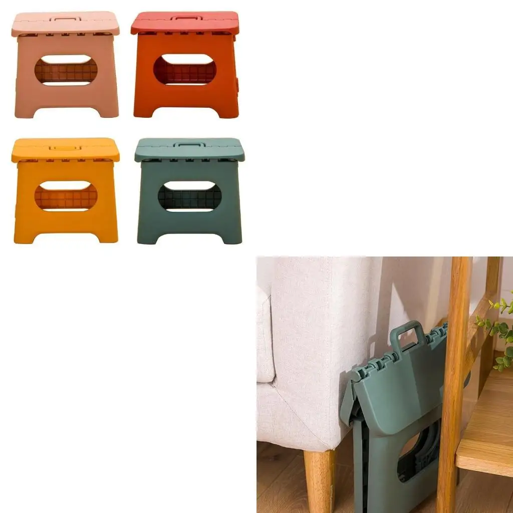 

Портативный пластиковый складной стул многоцелевого детского табуреть