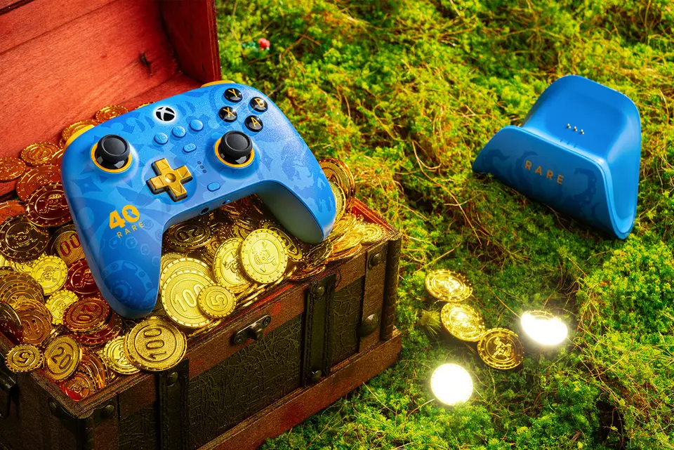 8BitDo وحدة تحكم Ultimate-3-Mode - إصدار الذكرى الأربعين النادر لXbox Series X|S & Xbox One، Apple، كمبيوتر Windows & أندرويد - 4