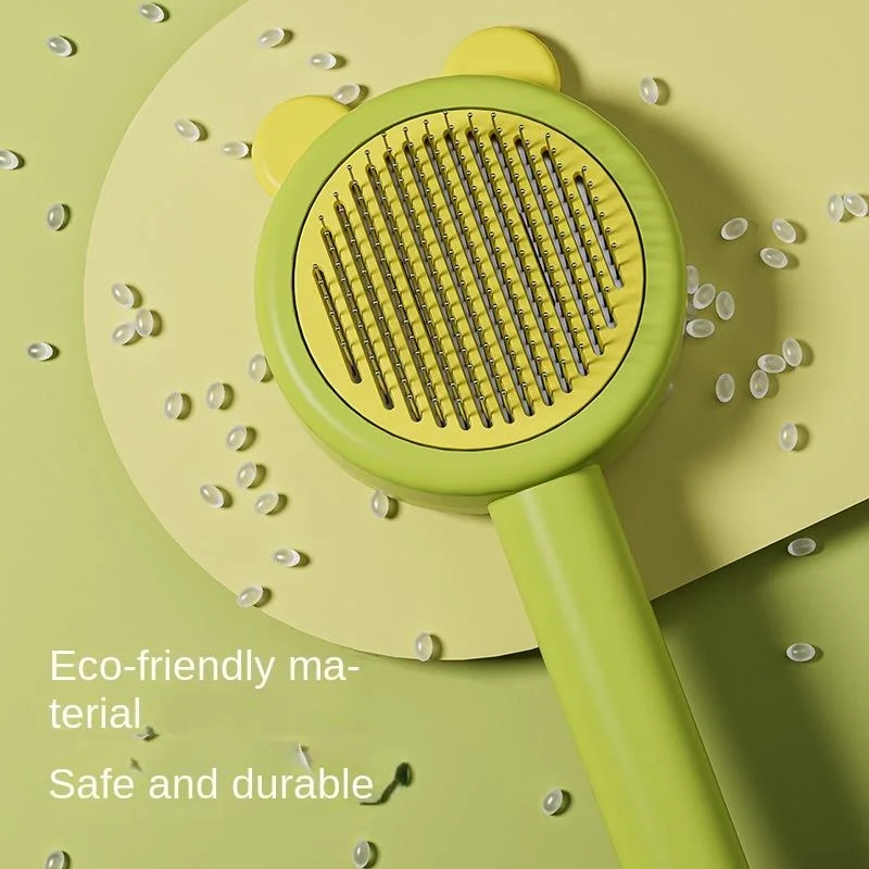 Rabbit Ear Pet Needle Comb Cat Dog Grooming Brush Remove Floating Hair Cat Special Combing Tool Pet Cleaning Artifact Supplies