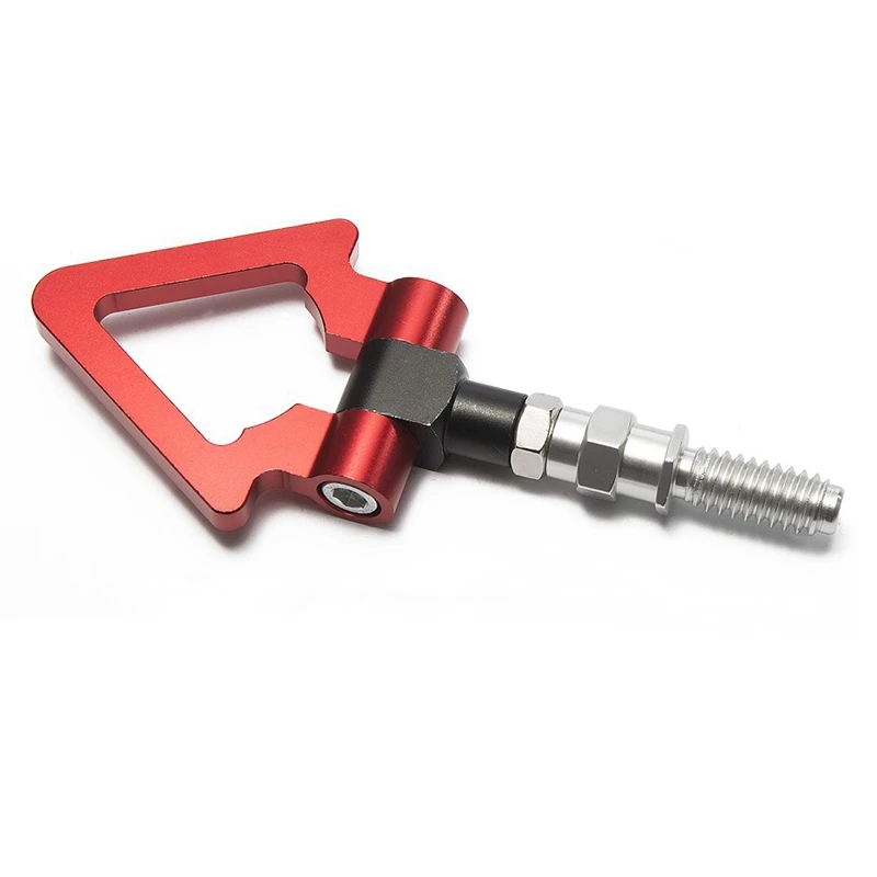 

Universal Racing Triple-cornered Towing Car Tow Hook for BMW 1 3 5 Series E70 E82 E90-E93X Auto Aluminum Car Red