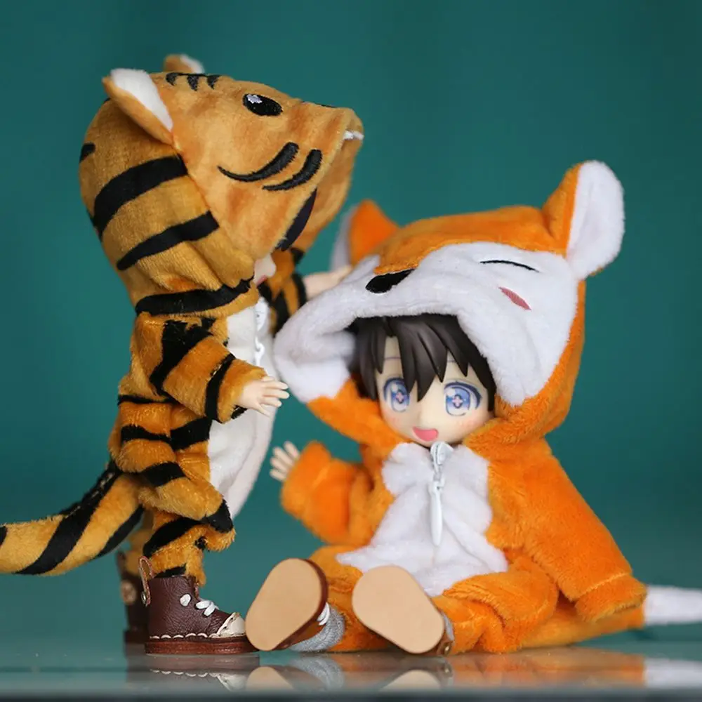 Bonecas acessórios de presente macacão molly gsc ymy obitsu 11 dinossauro boneca roupas roupas ob11 roupas boneca bjd