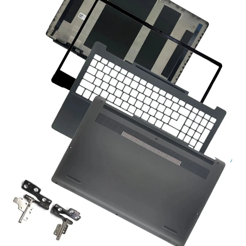 

Laptop Case For Inspiron 7590 P83F LCD Back Top Cover Front Bezel Palmrest Lower Bottom Case Hinges M6PD2 2D6K1 77WTT Housing