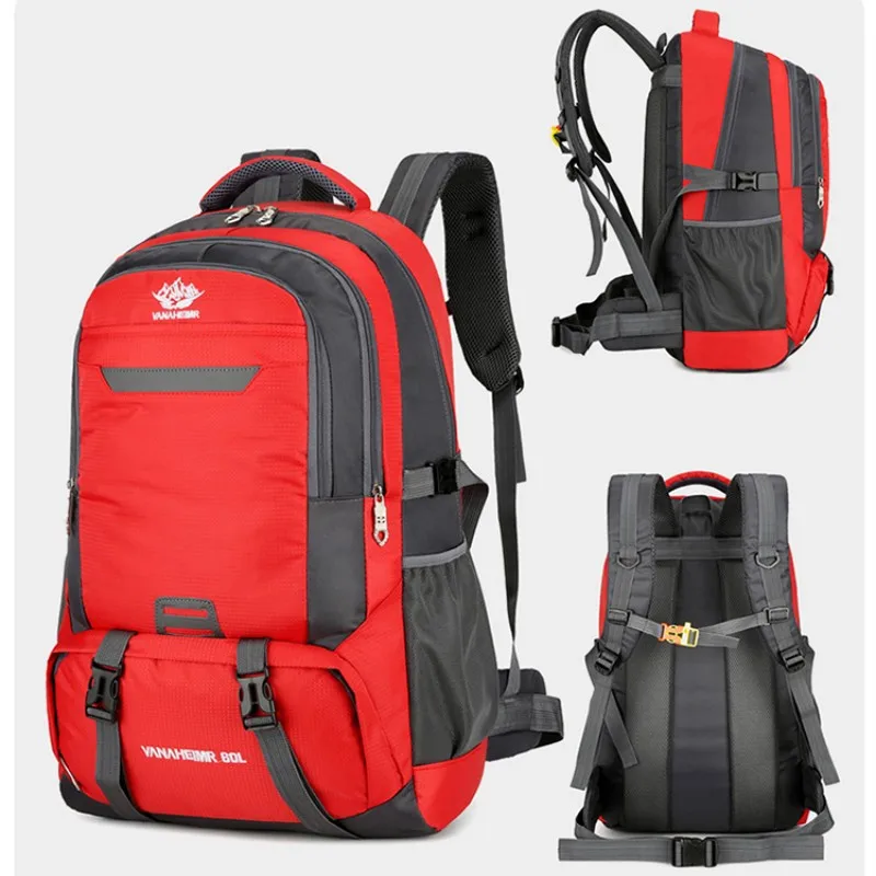 Imagem -06 - Mochila Esportiva Impermeável Mochilas ao ar Livre Bolsas de Acampamento Caminhada Mochila de Viagem Trekking Bolsa Universal Novo 60l 2023