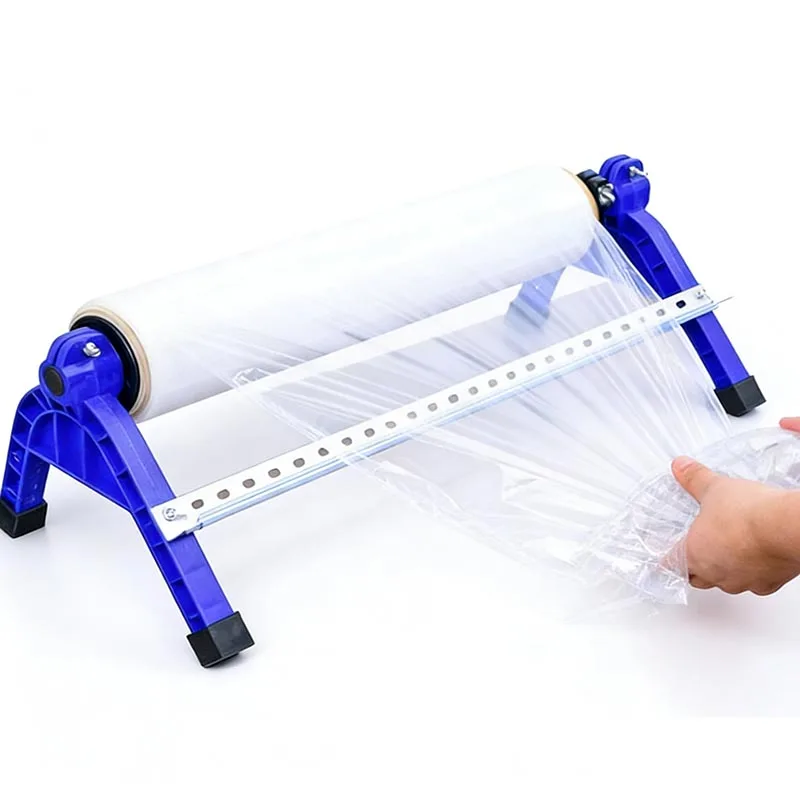 

Wrapping Film Packaging Machine Cuttable Wrap Film Commercial Desktop Packing Special Bracket for Tightening Packaging Machine