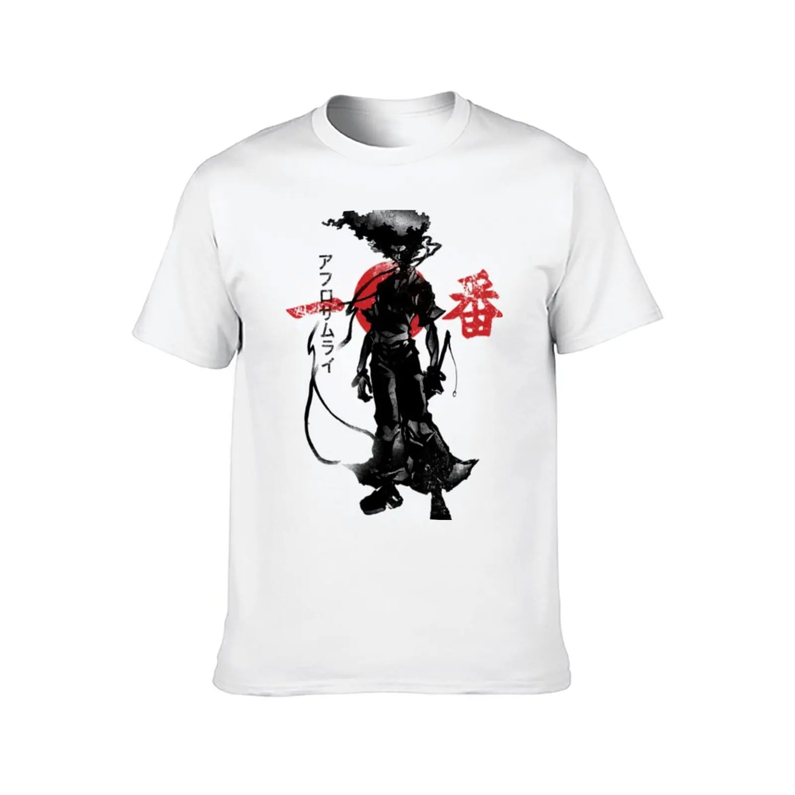 Afro Samurai Anime T-Shirt blacks Personalized t-shirt mens graphic t-shirts big and tall