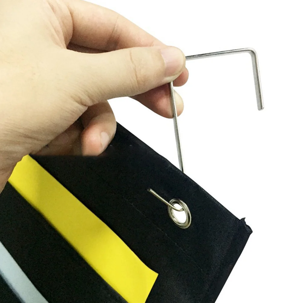 

File Folder Storage Bag Oxford Cloth Hanging Organizer For Documents Homework Stationery Wall Mounted Desk Solution Black