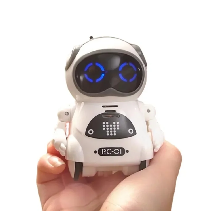 Interactive Mini Smart Robot Toy with Voice Recognition, Recording, Singing & Dancing for Kids Ages 3-12