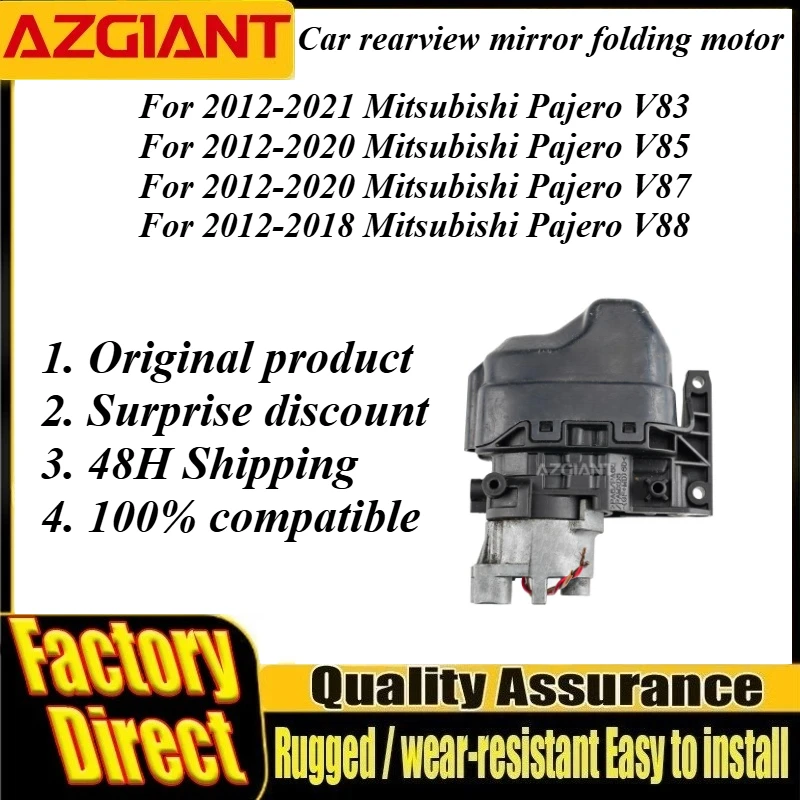 Azgiant For Mitsubishi Pajero V83/V85/V87/V88 Car Power Folding Unit Mirror Actuator original Module automobil parts accessories