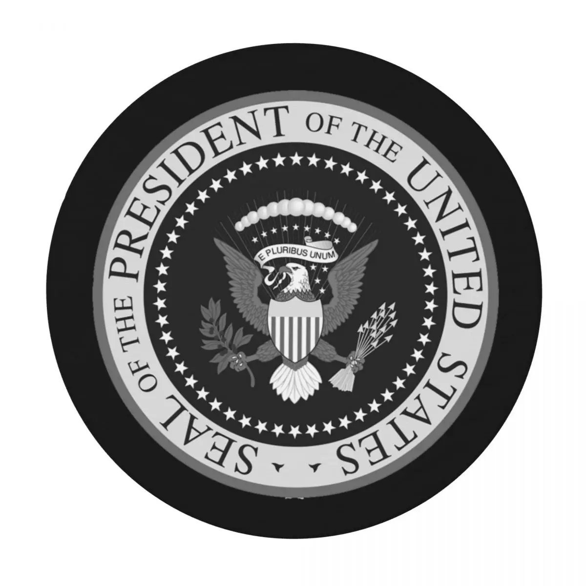 Seal Of The President Of The United States Waterproof Round Tablecloth Oilproof Table Cloth Kitchen Events Dining Table Cover