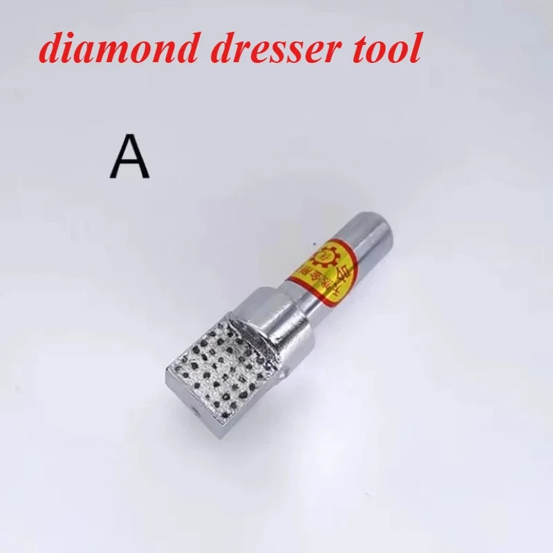 1PCS Natural Diamond Grinding Wheel Dresser Square Head Truing Tool for Stone Bench Metalworking Abrasive Wheel Repair