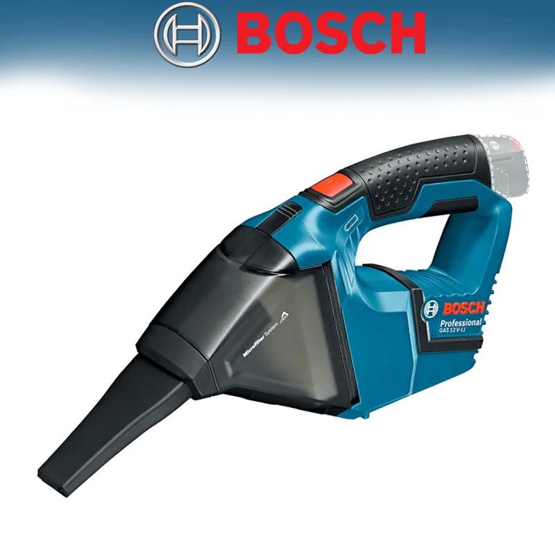 

BOSCH GAS12V-LI Vacuum Cleaner Rechargeable 12V Household Car Cordless Vacuum Woodworking Metal Processing Cleaners Handheld