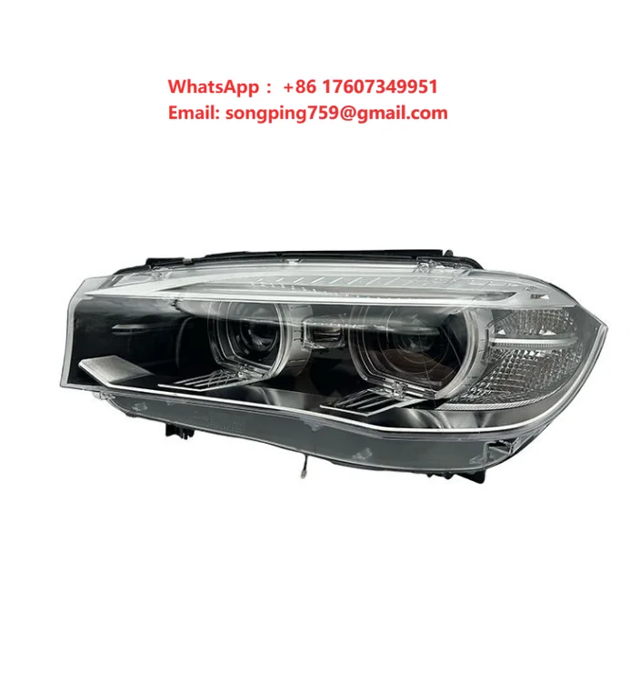 X6 F16 LED Headlight OE 63117442651 Adaptive Front Lamp Genuine Quality