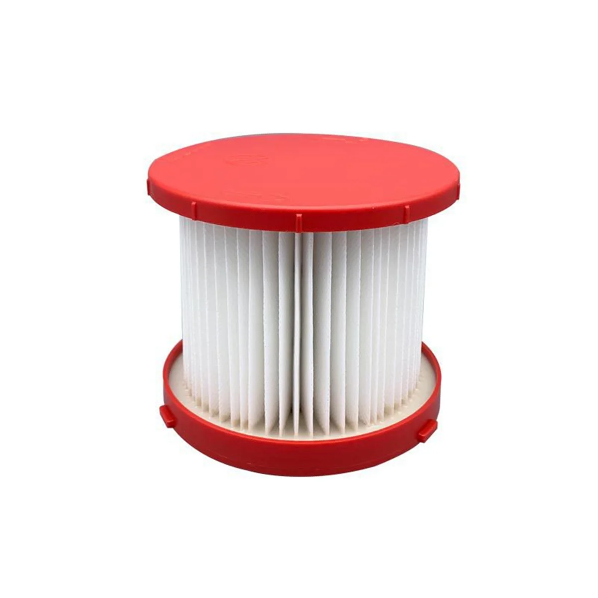 A02V-2Pack 49-90-1900 Filter HEPA untuk Milwaukee vakum M18 tanpa kabel 0780-20 0880-20, dengan 4 Filter lengan busa & 1 sikat