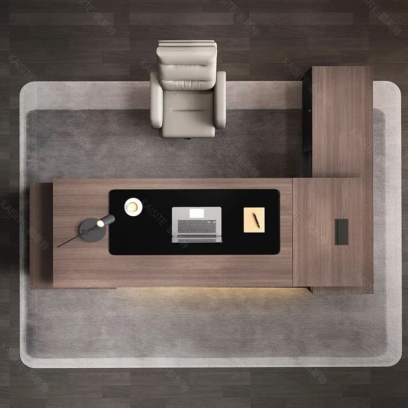 

European Office Desk Computer Ergonomic Office Desk Corner Standing Escritorio Reception Mesa De Trabajo Hotel Furniture