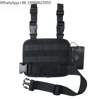 Tactical Molle Drop Leg Panel with Tool Pouch Pistol Magazine Mag Pouches Hunting Gun Clip Equipment