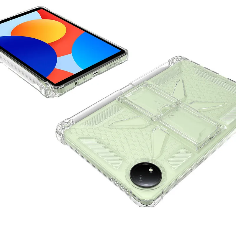 TPU Clear Soft Cover Shell dla Xiaomi Redmi Pad SE 8.7 Pro 12.1 5 6 7 Pro 11'' 12.4'' Wstrząsoodporne etui ochronne na tablet