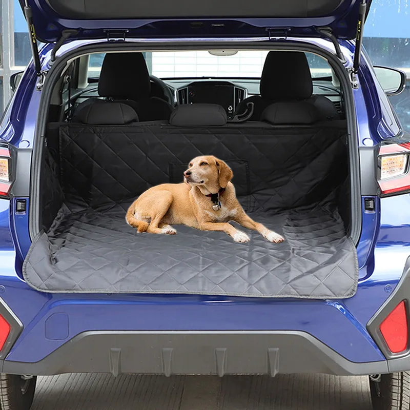 For Subaru Crosstrek 2024 2025 Trunk Mat Tarpaulin Waterproof Oxford Cloth Dog Cat Back Seat Covers Car Protection Blanket