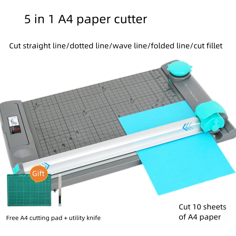 A4 13939 قاطع الورق متعدد الوظائف، شفرة الورق، قطع الخط المنقط المتداول