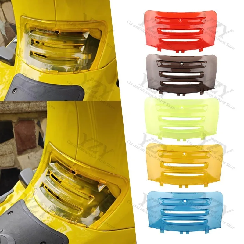 Transparent Heat Dissipation Cylinder Head Cover Fit For VESPA Spring Sprint 150 Piaggio Scooter Intake Shell