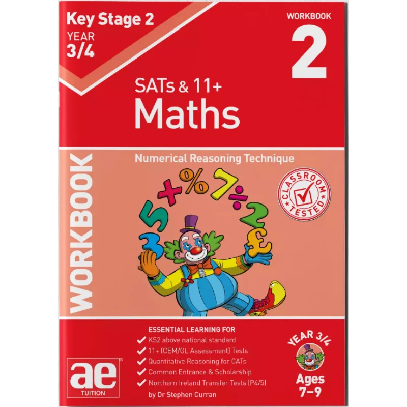 

KS2 Maths Year 34 Workbook 2 Numerical Reasoning Technique Stephen C Curran 9781911553229