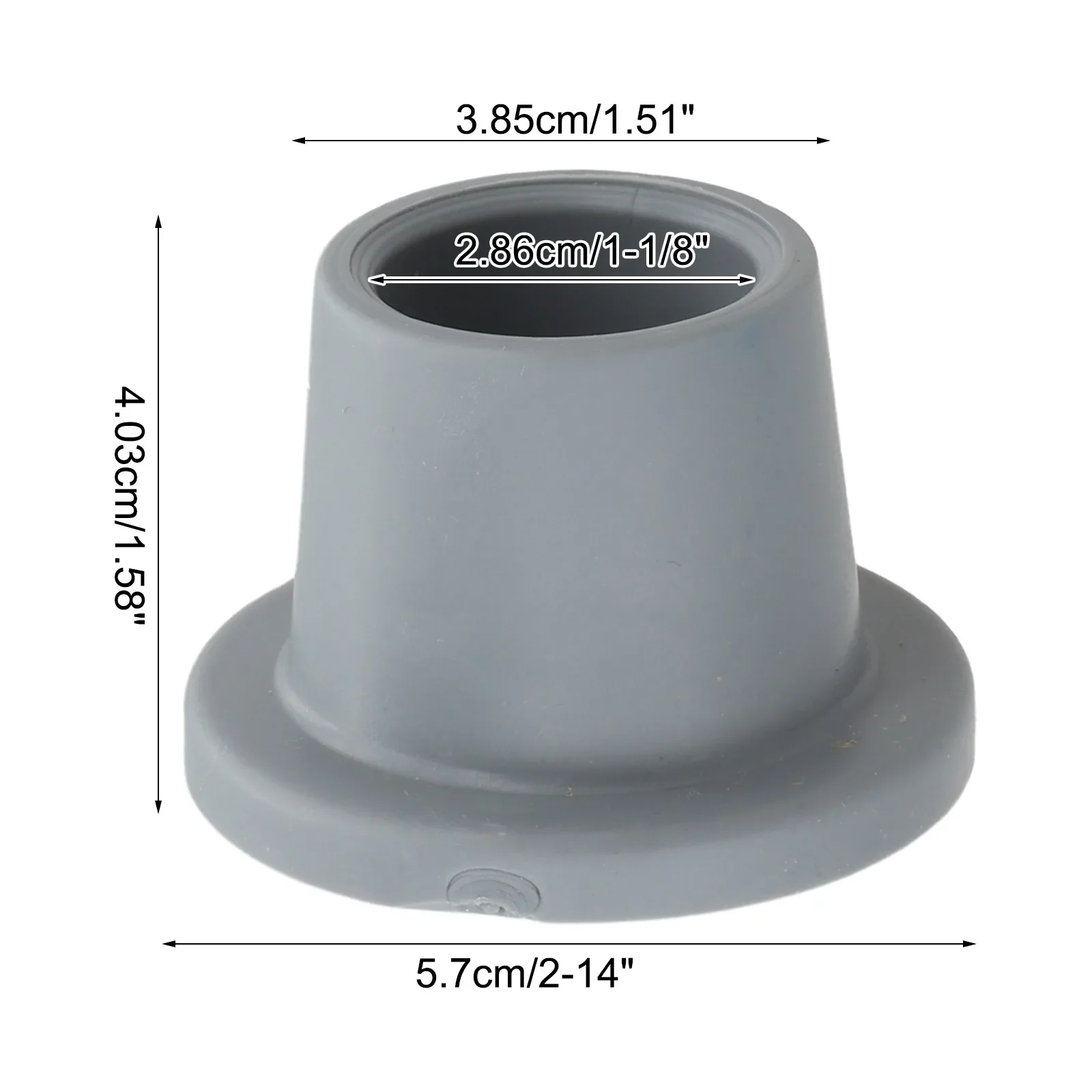 Safe Shower Use Indoor Stability Rubber End Covers Easy Install Shower Chair Pads Shower Chair Covers Weight Distribution
