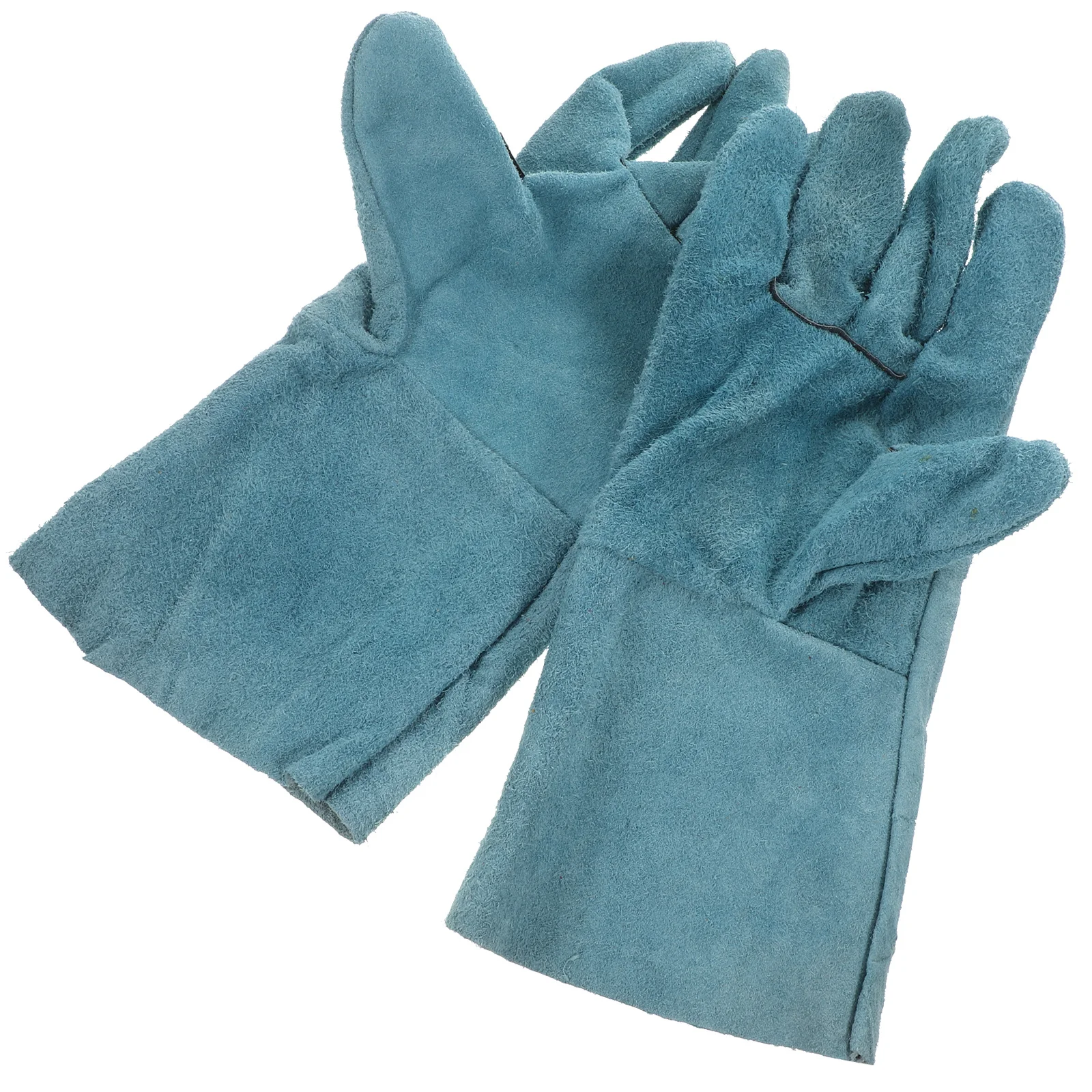 

1Pair Pet Anti-Bite Gloves Premium Cowhide Bite Proof Protective Gloves for Dog Training Feeding Playing Lightweight Comfortable