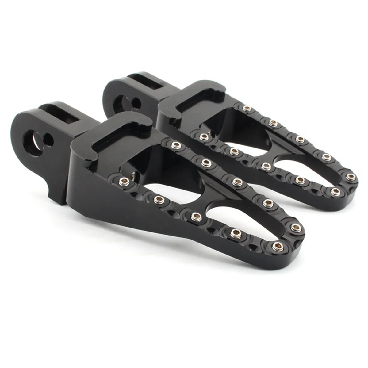 Motorfiets Achter Voetsteun Voetsteunen Voetsteunen Pedalen voor 01-15 Bonneville T100 T900 04-15 Trunxon 1200 Zilver