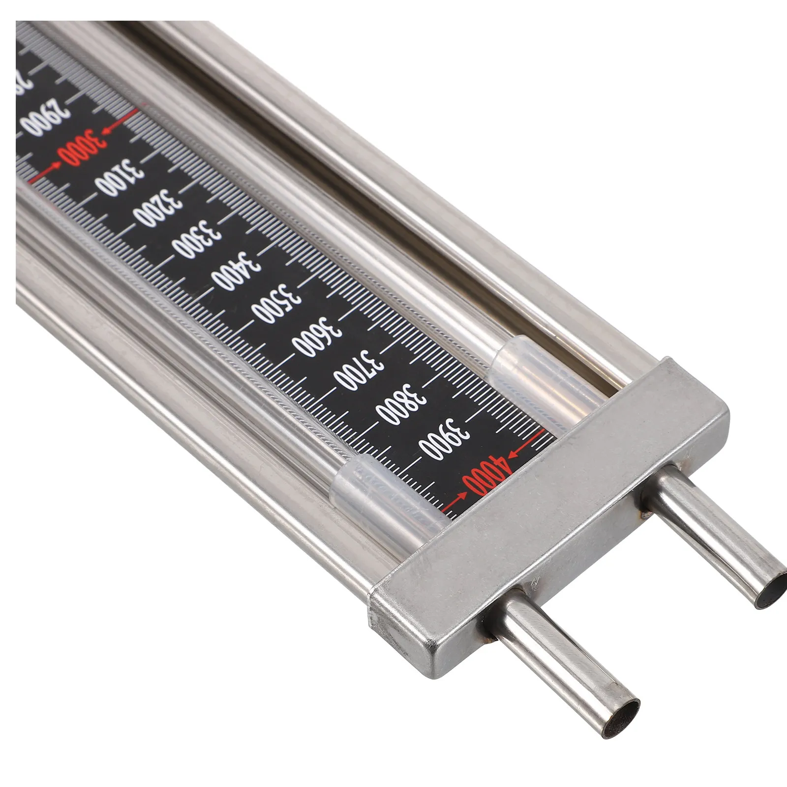 U Tube Manometer Accurate Water Column 0-4000Pa Gas Pressure Gauge Differential Pressure Tester Hvac Furnace Gas Manometer