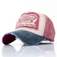 Spring Summer Fashion Letter Baseball Caps Breathable Patchwork Snapback Hat Casual Printed Hip Hop Hat Men Women