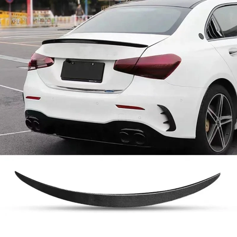 

High Quality Carbon Fiber Style Rear Spoiler for a Class W177 A180L A200L A220L 2018-2021