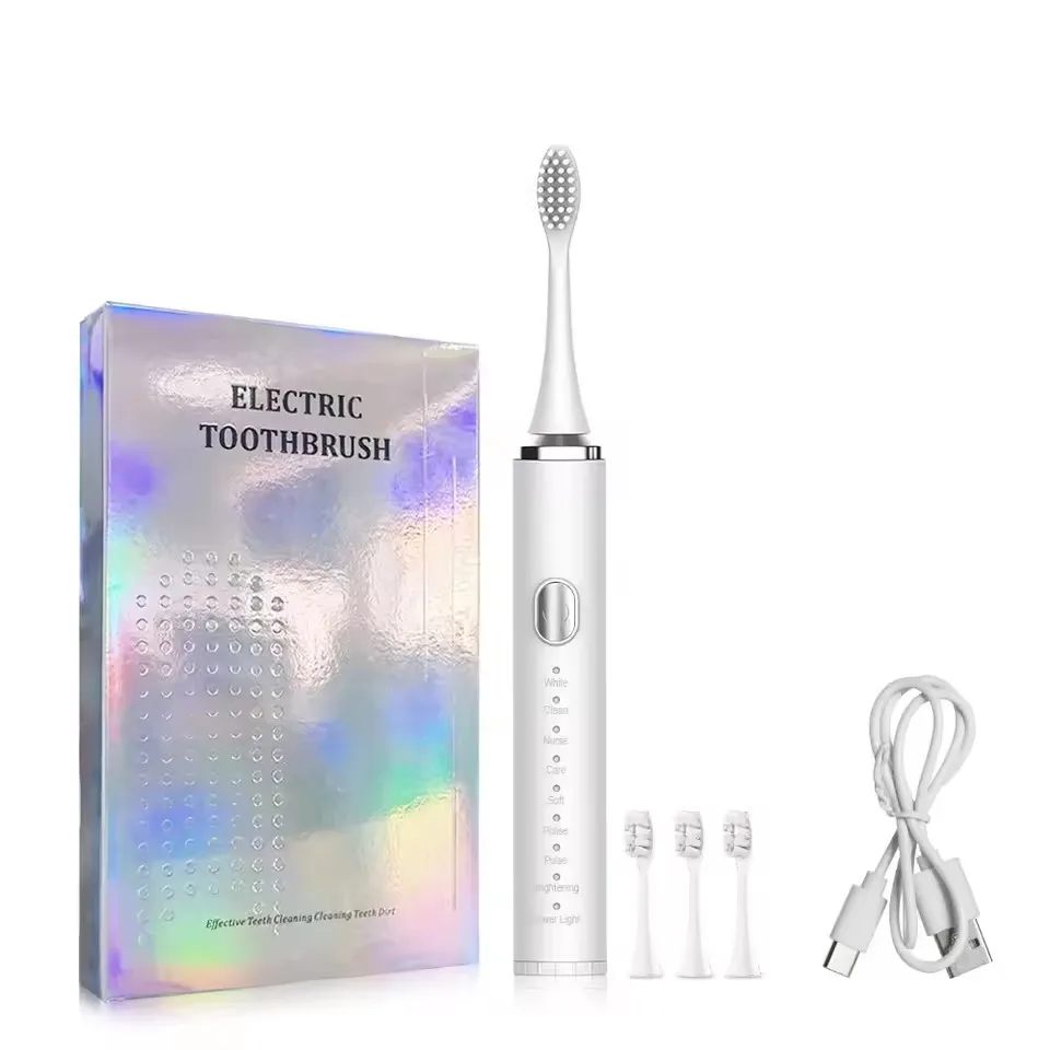 Electric Toothbrush For Teeth Brushes Vibration Dental Tooth Cleaner USB Rechargeable Sonic Electric Toothbrush Tooth Brush