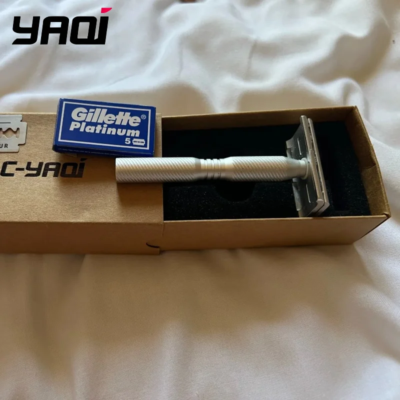 2026-yaqi-aluminum-version-light-weight-safety-razor-boyfriend's-gift-limited-time-sale