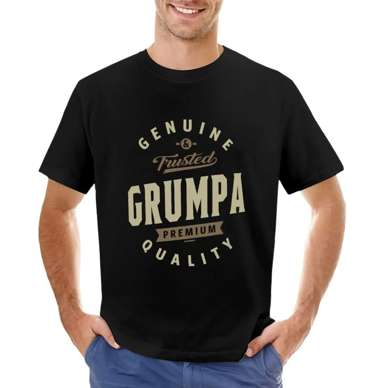 Genuine Grumpa T-Shirt boys animal print customizeds tees mens t shirt