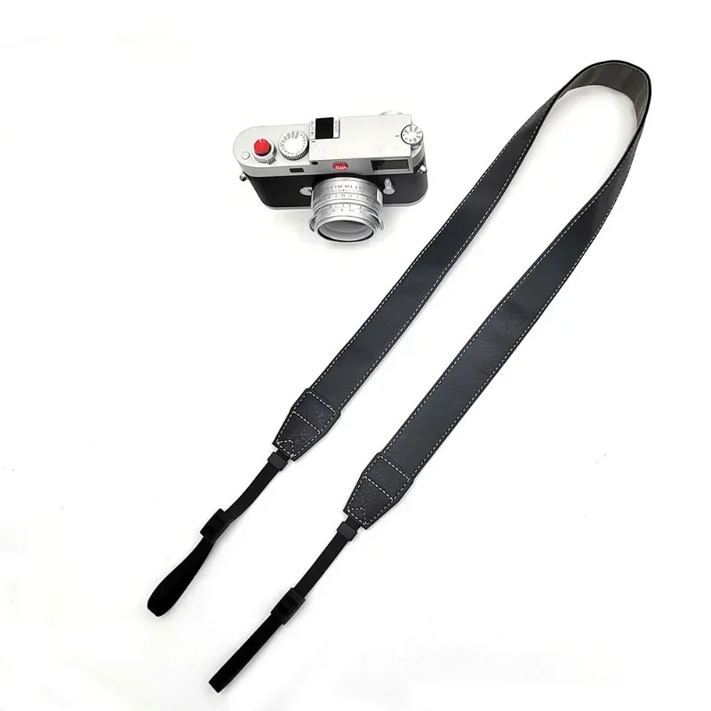 1pcPU Leather Camera Shoulder Strap Retro Micro Single Strap Universal Neck Strap Lanyard for Canon G7x Nikon Fujifilm Sony Zv-1