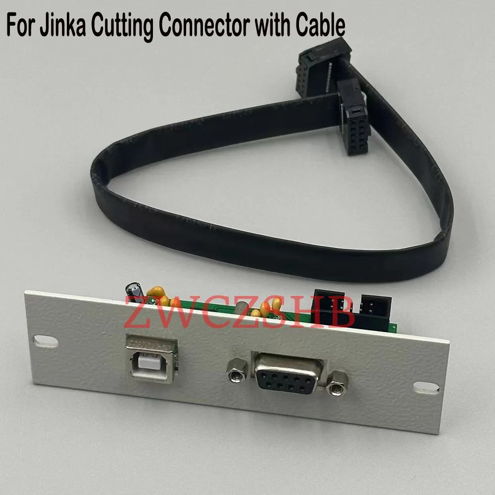 1PCS For Jintian JT Cutting Plotter Interface Board with serial port and COM port Jinka JK Cutter Connector Board Adapter Card