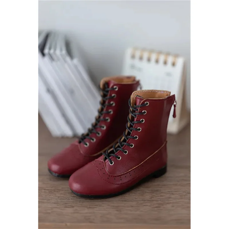 Scarpe BJD Stivaletti Neri Adatti per Bambole BJD DD SD MSD MDD YOSD 1/3 1/4 1/6 Accessori per Bambole