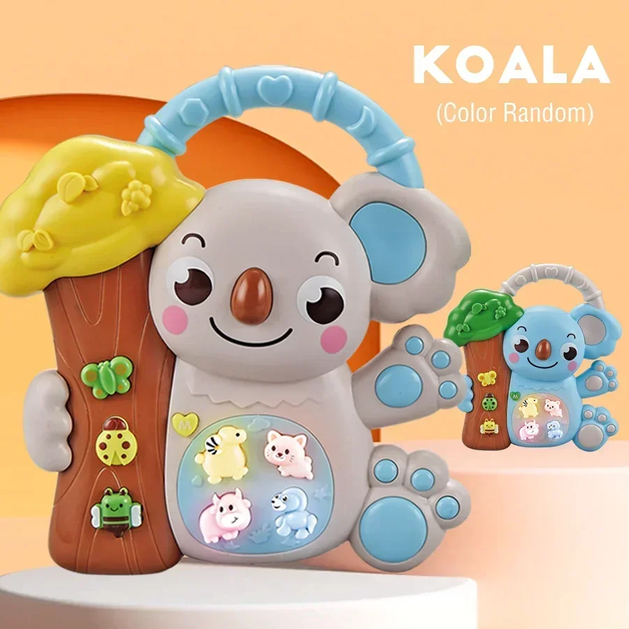 

Children's Cartoon Animals Multifunctional Electronic Keyboard, with Lighting and Music Toy,Early Educational Infant Music Toys