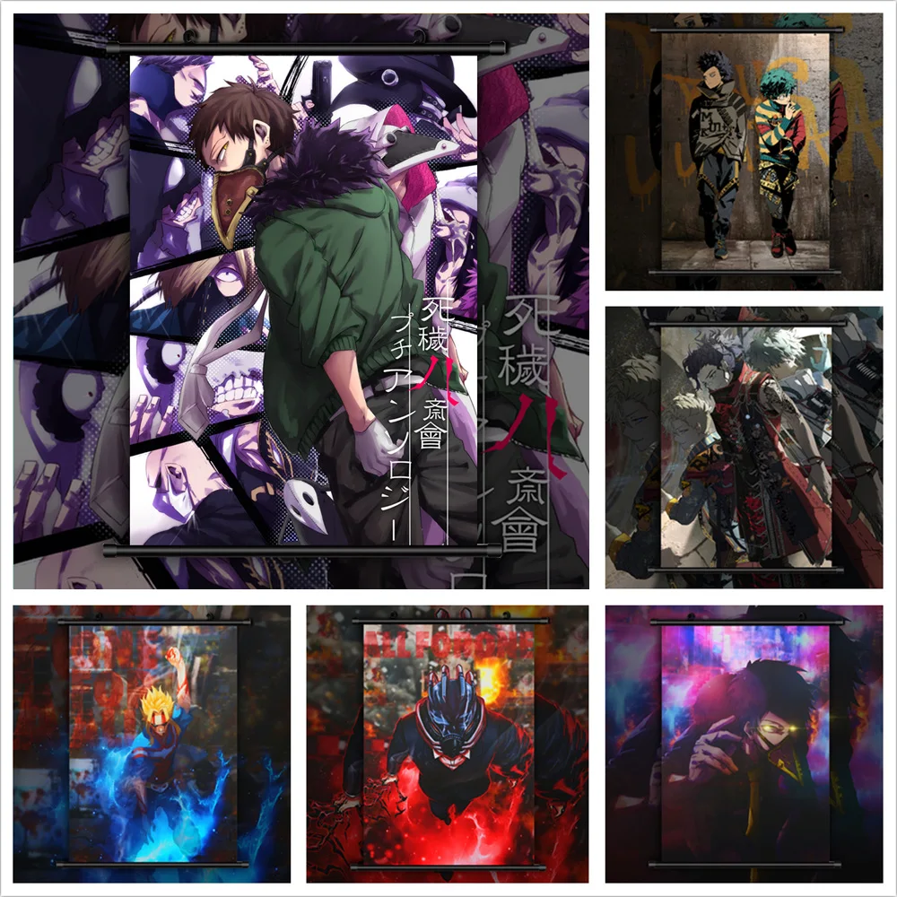 Canvas Painting Wall Art Wall Decor Boku No My Hero Academia Bakugou Midoriya Shinso Anime Posters Prints Picture for Home Deco