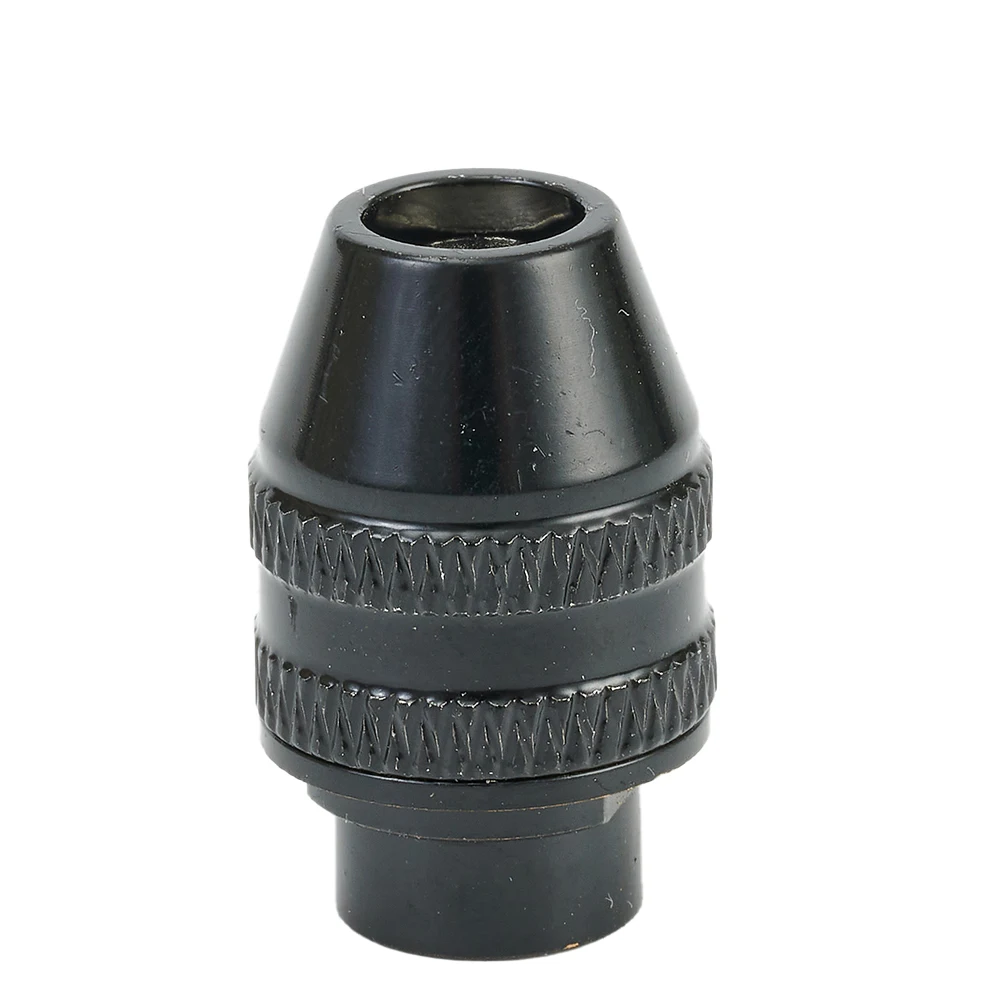 7 mm Spindle Mount Quick Change Adapter for Rotary Tool Accessories Accepts 0.4 mm to 3.2 mm Shank Diameter All Metal Design