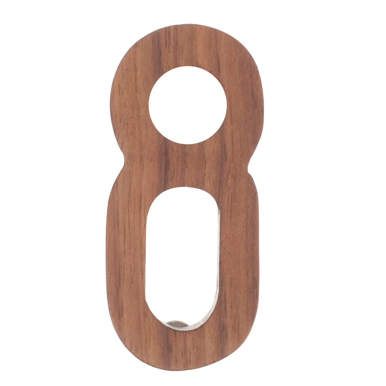 Address Numbers Wooden Modern Address Numbers for Outdoor Use Oversized 3D Solid Design Easy Installation Rustic Or