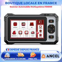 ANCEL FX6000 OBD2 Automotive Scanner Bi-Directional Control ABS EPB BMS ETS Oil SAS 7 Reset 4 System OBD Car Diagnostic Tools