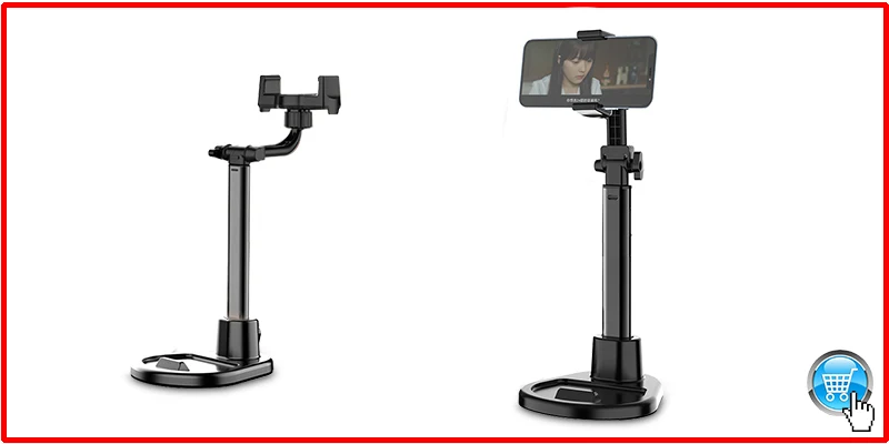 BFOLLOW 32 "22" Smartphone-Halterung magischer Arm für Kamera artikulierte flexible Wand halterung Schreibtisch klemme Tablet Webcam Gopro Ständer – Detail 4