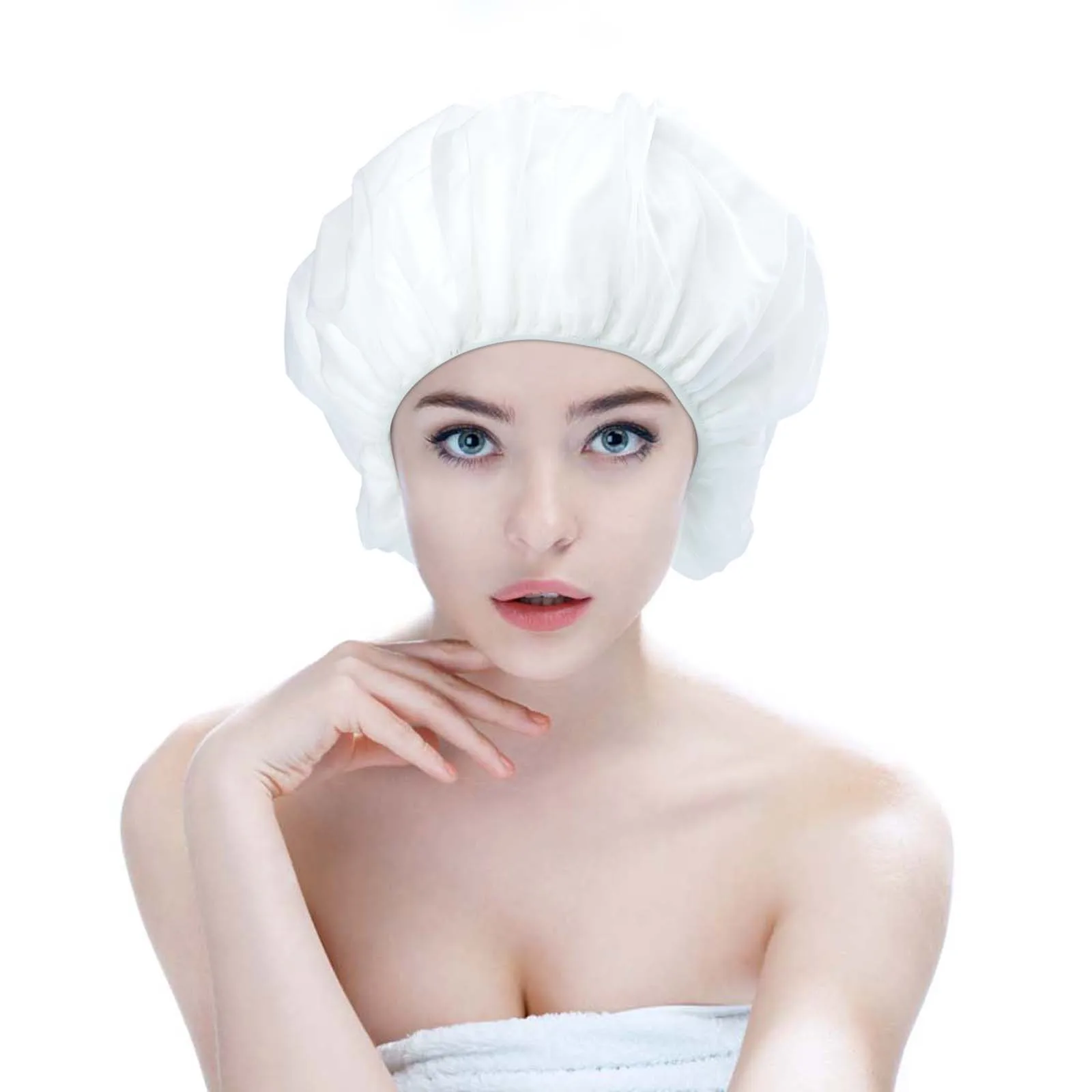 

Shampoo Hat Rinse Free Microwaveable Wash Cap for Pregnant Women Elderly Postpartum No Water Needed One Size Fits Most Dry Hair